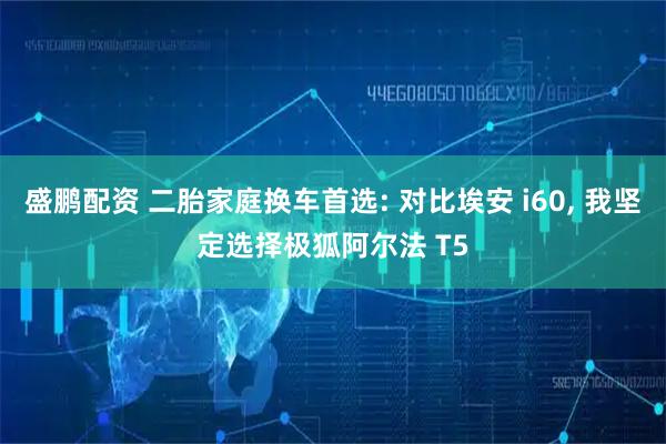 盛鹏配资 二胎家庭换车首选: 对比埃安 i60, 我坚定选择极狐阿尔法 T5